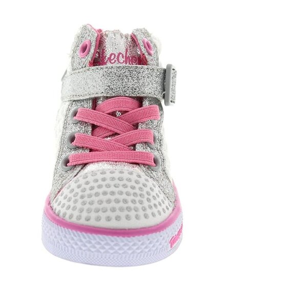 Skechers Twinkle Toes Shuffles Chatter High Top - Picture 5 of 9